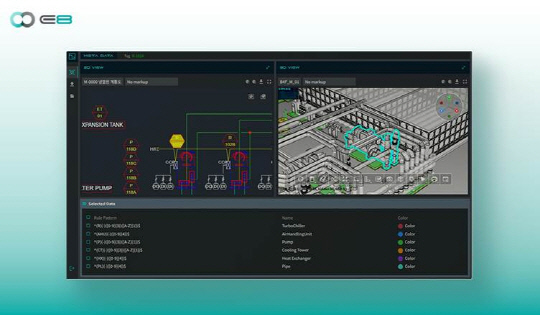 웹뷰어 화면. 이에이트 제공